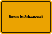 Grundbuchauszug Bernau Im Schwarzwald